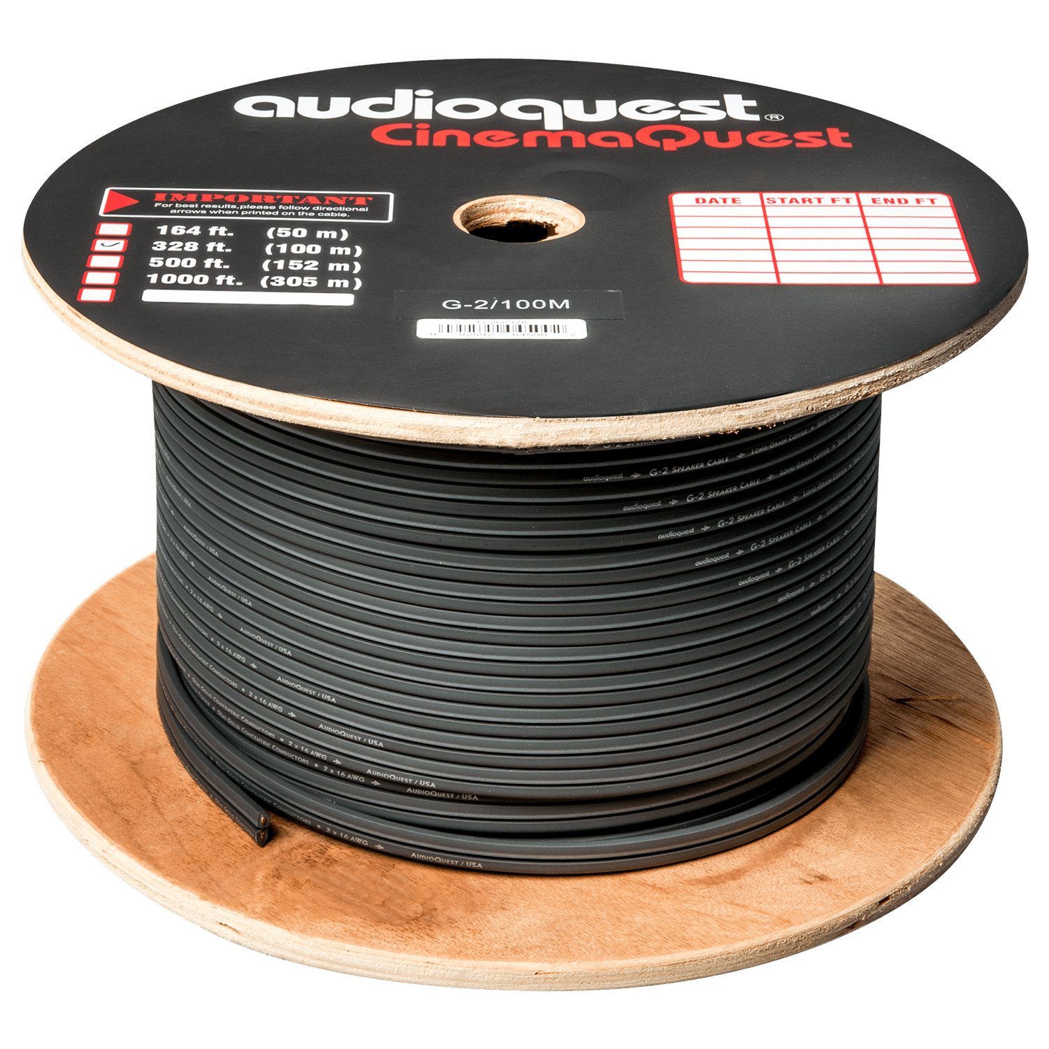audioquest-g2-flach-lautsprecherkabel-lgc-kupfer-meterware image 1