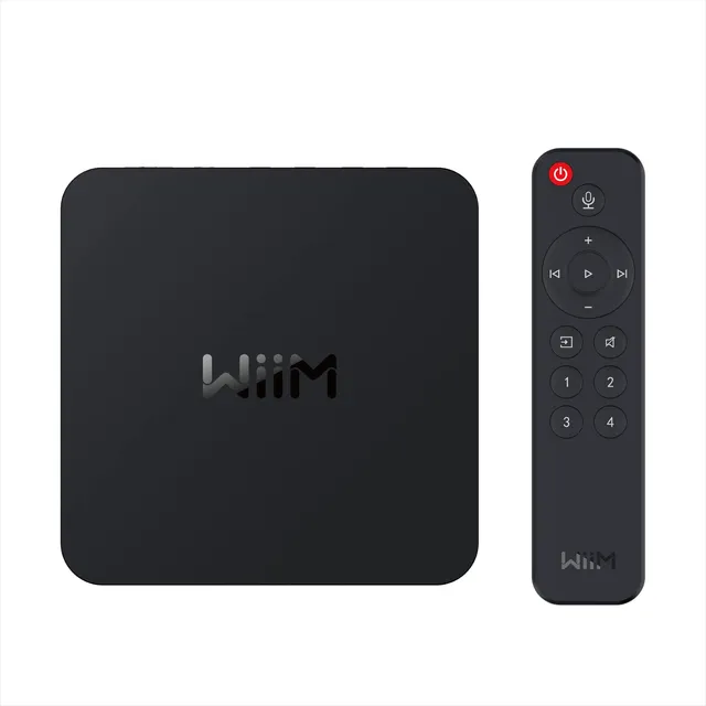 wiim-pro-airplay-2-receiver-multiroom-streamer-mit-sprachfernbedienung image 1