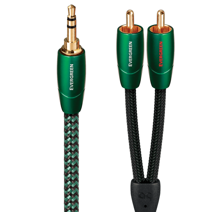 audioquest-evergreen-3-5-mm-mini-klinke-auf-rca-kabel image 2