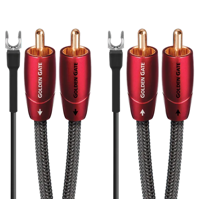 audioquest-golden-gate-plattenspieler-phono-kabel-cinch-f-r-turntable image 1