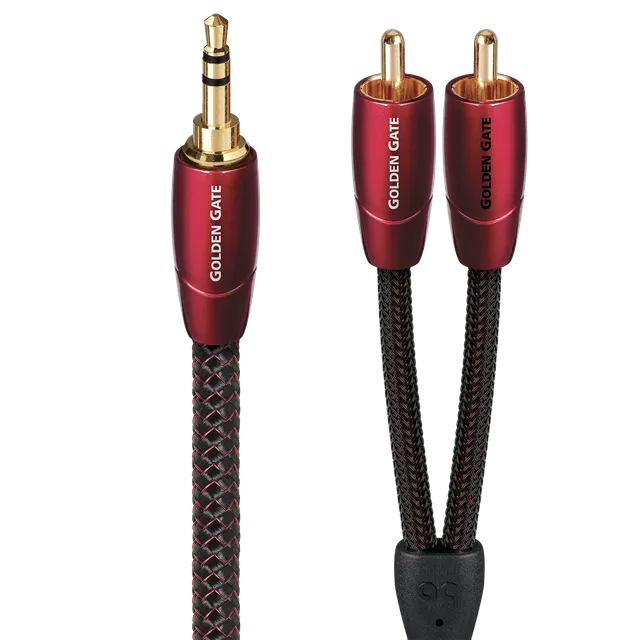 audioquest-golden-gate-3-5mm-mini-auf-rca-audiokabel image 1