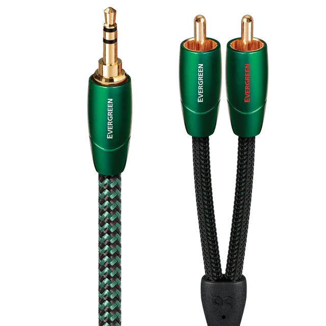 audioquest-evergreen-3-5-mm-mini-klinke-auf-rca-kabel image 1