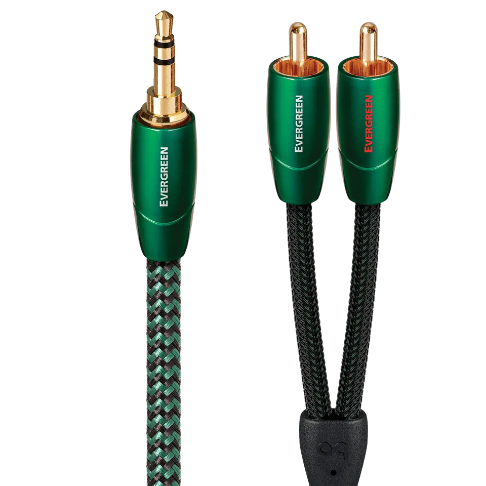 audioquest-evergreen-3-5-mm-mini-klinke-auf-rca-kabel image 1
